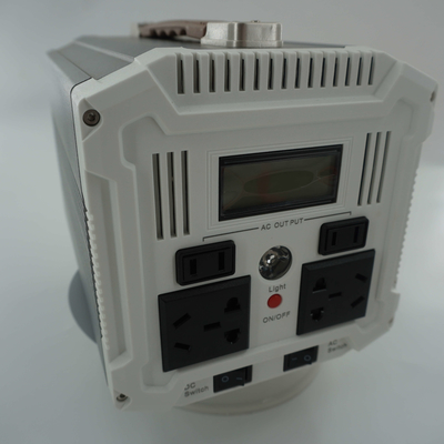 전력망 정전을 위한 1200W 가지고 다닐 수 있는 태양 발전소 110V 생산