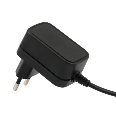 EU 스마트 홈 가전을 위한 24VDC 500mA 12W 스위칭 전력 어뎁터