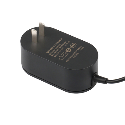 CQC는 스위칭 파워 어댑터 12v 2a 24W 벽에 붙여진 중국 플럭형을 증명했습니다