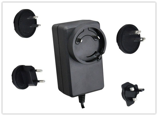 IEC61558 승인을 가진 교환 가능한 전원 공급 12 볼트 전원 어댑터 3.0A